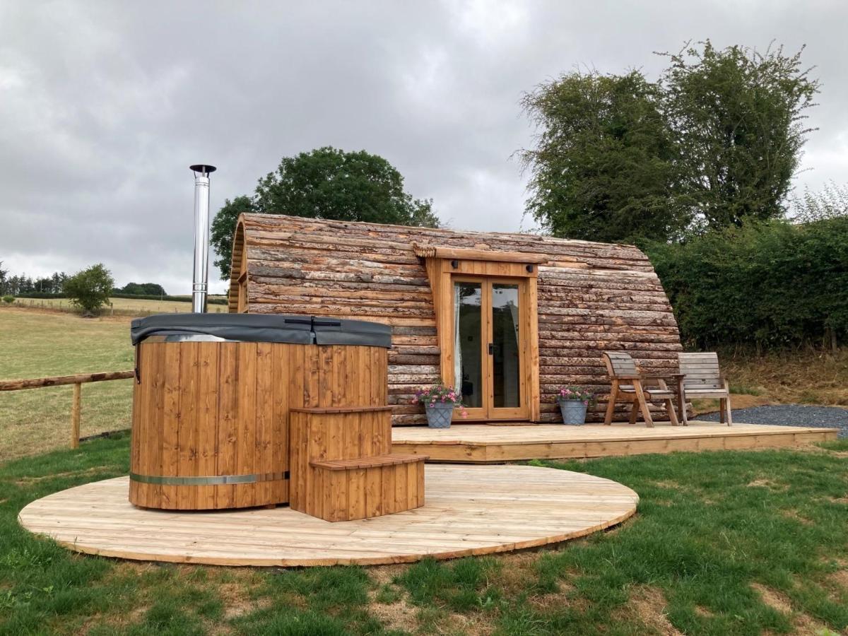 Delor - Bryntalch Glamping Pods Hotel Montgomery Luaran gambar